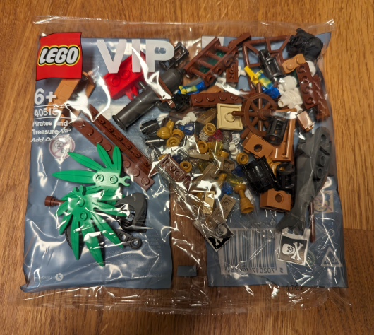 40515 Sjørøver og skatter VIP-tilbehørspakke